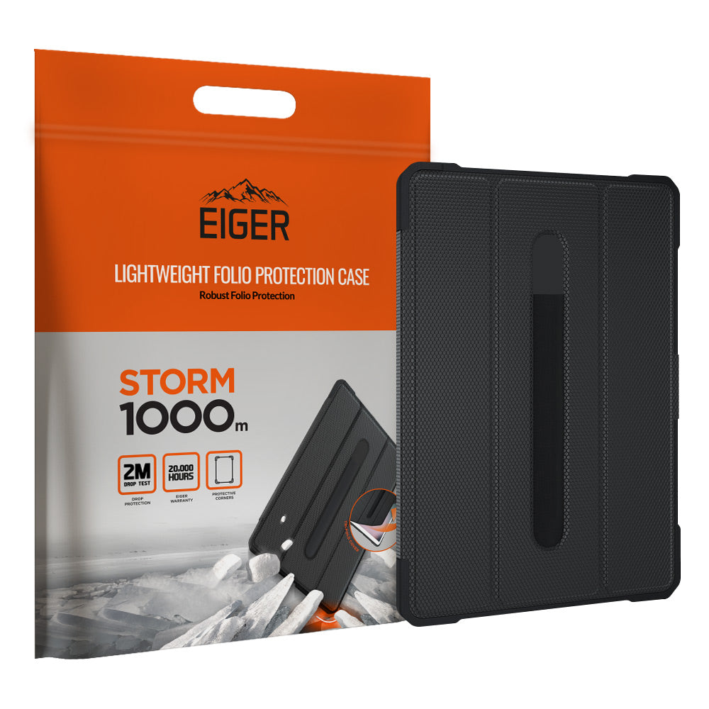 Eiger Storm 1000m Case for Apple iPad 10.2 (9th Gen) / Pro 10.5 / Air (2019) in Black