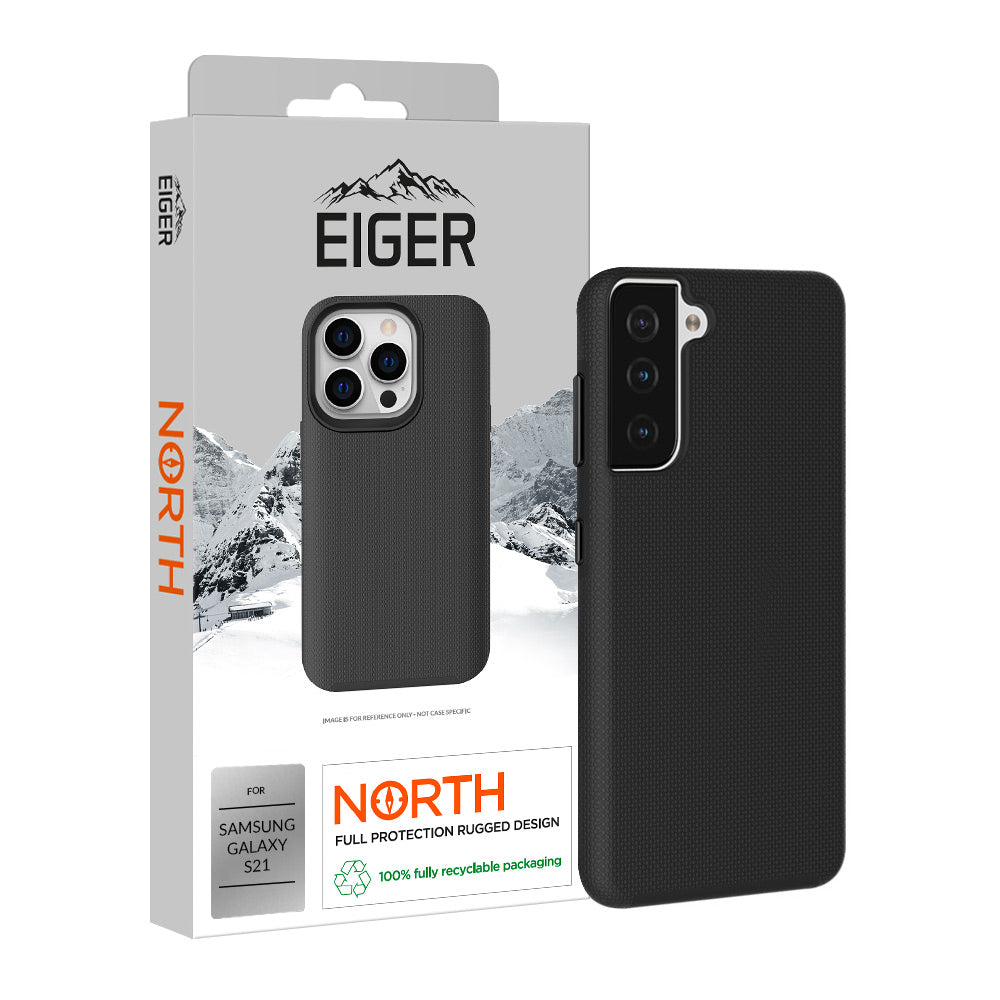 Eiger North Case for Samsung Galaxy S21 in Black