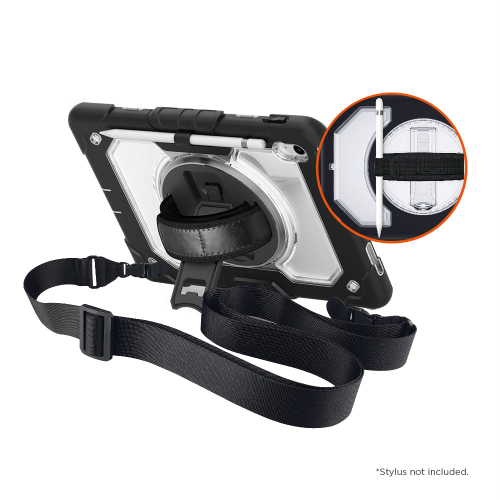 Eiger Peak 2000m Case for Apple iPad 10.9 (10th Gen) in Black/Clear in Bulk