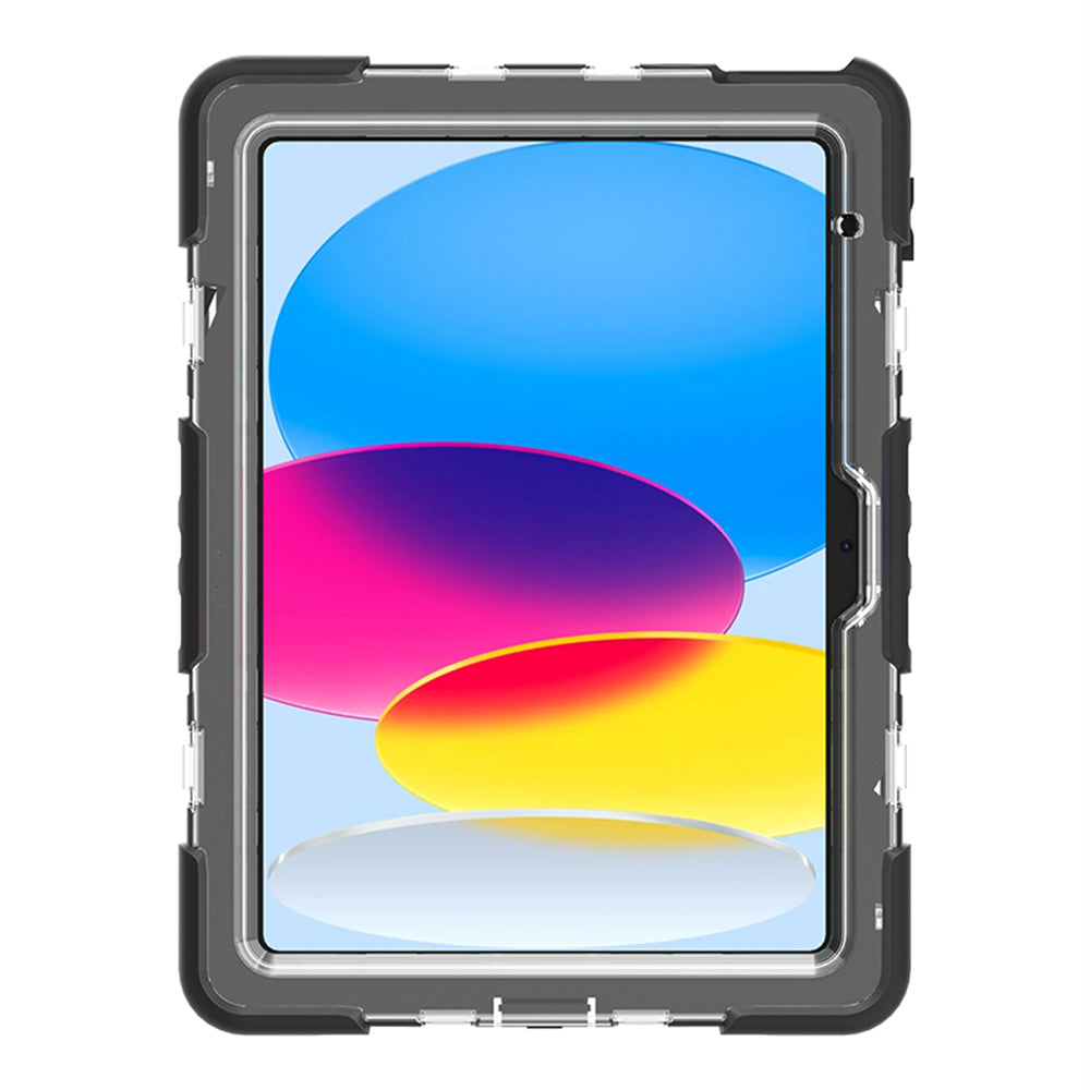 Eiger Peak 2000m Case for Apple iPad 10.9 (10th Gen) in Black/Clear in Bulk