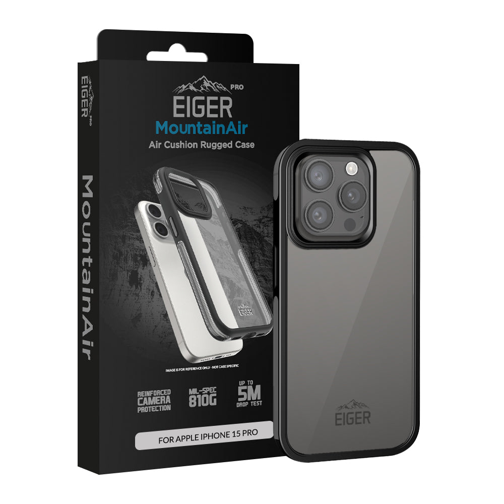Eiger Pro MountainAir Case for Apple iPhone 15 Pro in Black