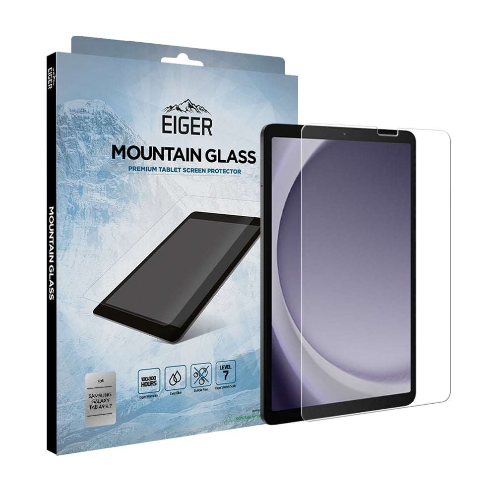Eiger Mountain Glass CLEAR Tablet Screen Protector GRS for Samsung Galaxy Tab A11/ A9 8.7