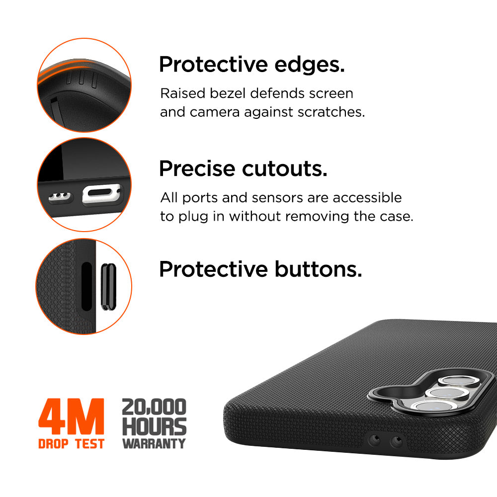 Eiger North Case for Samsung Galaxy S24 FE in Black