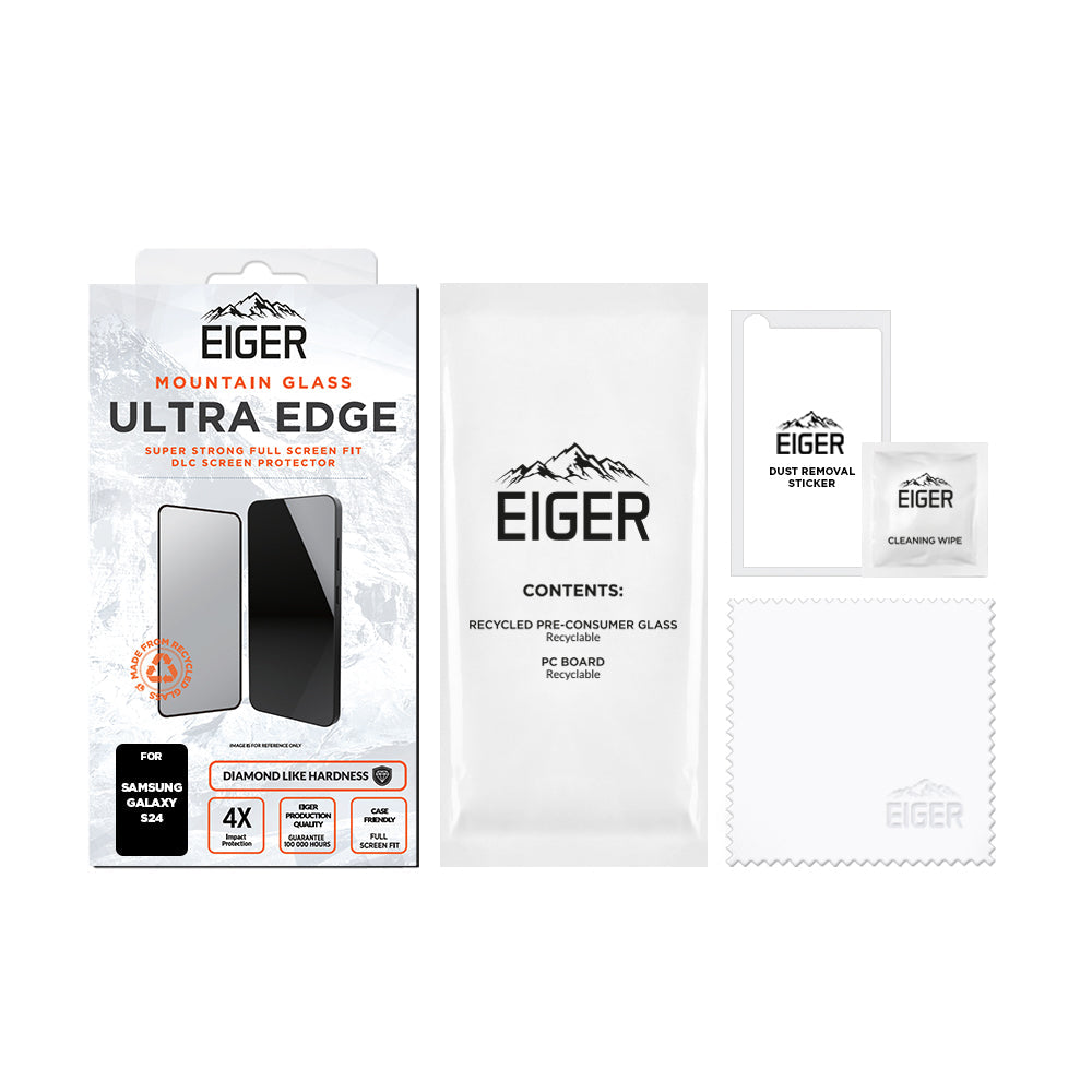 Eiger Mountain Glass ULTRA EDGE Screen Protector for Samsung S24