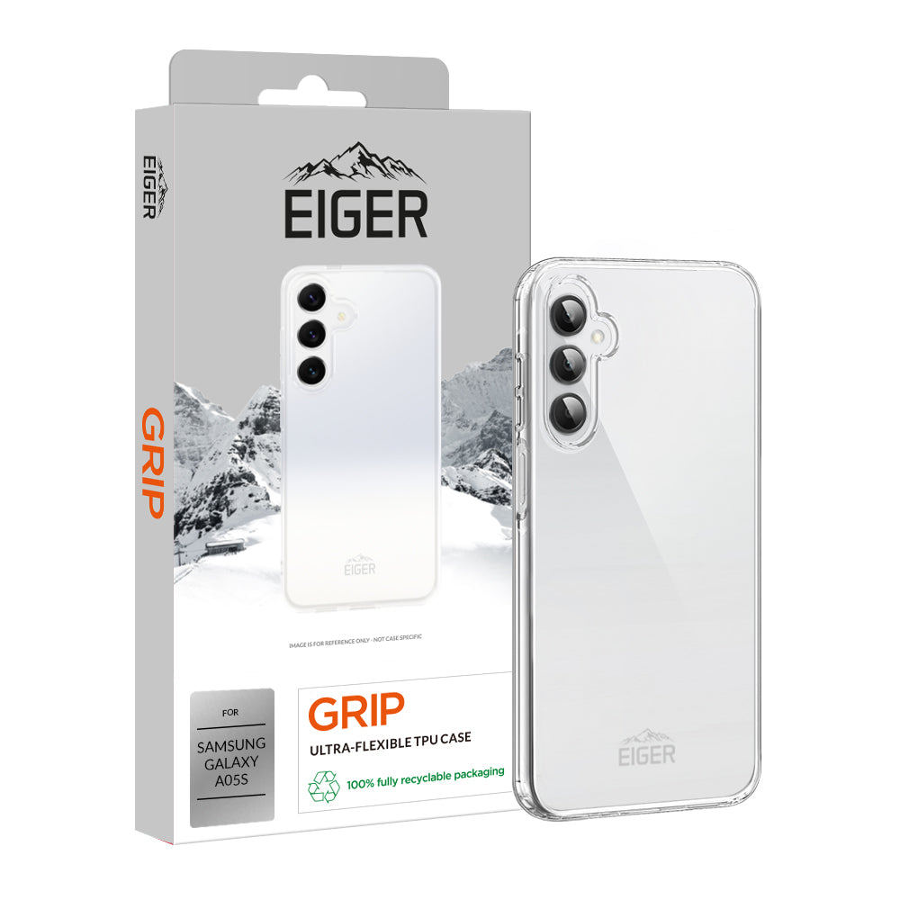 Eiger Grip Case for Samsung Galaxy A05s in Clear