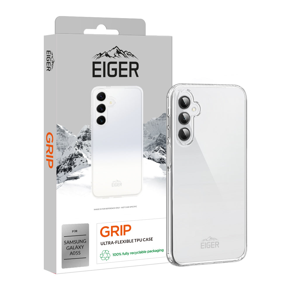 Eiger Grip Case for Samsung A05s in Clear