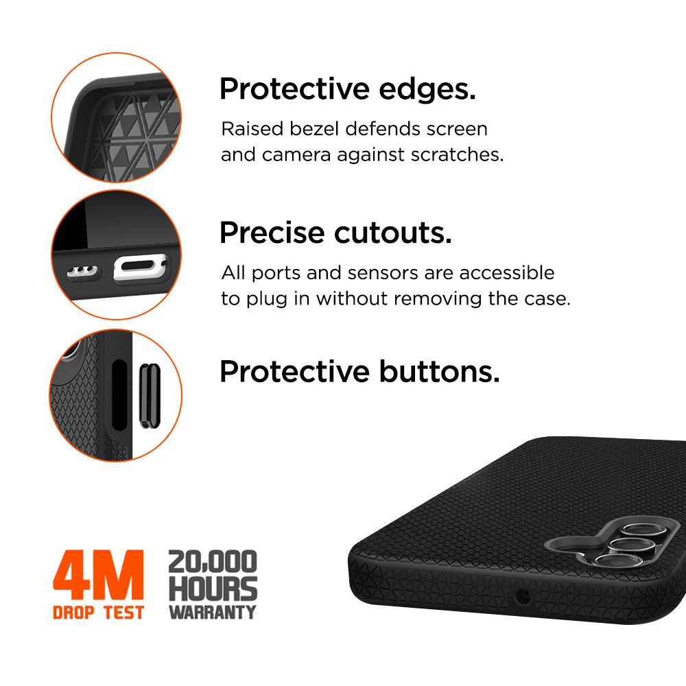 Eiger North Case for Samsung Galaxy A25 5G in Black