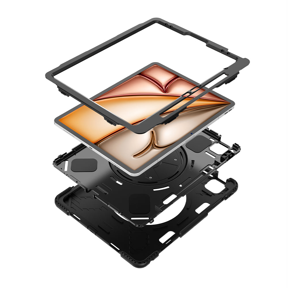 Eiger Peak 500m Case for Apple iPad Air 11 (2024)/ Pro 11 (2022)/(2021)/ iPad Air (2022) in Black