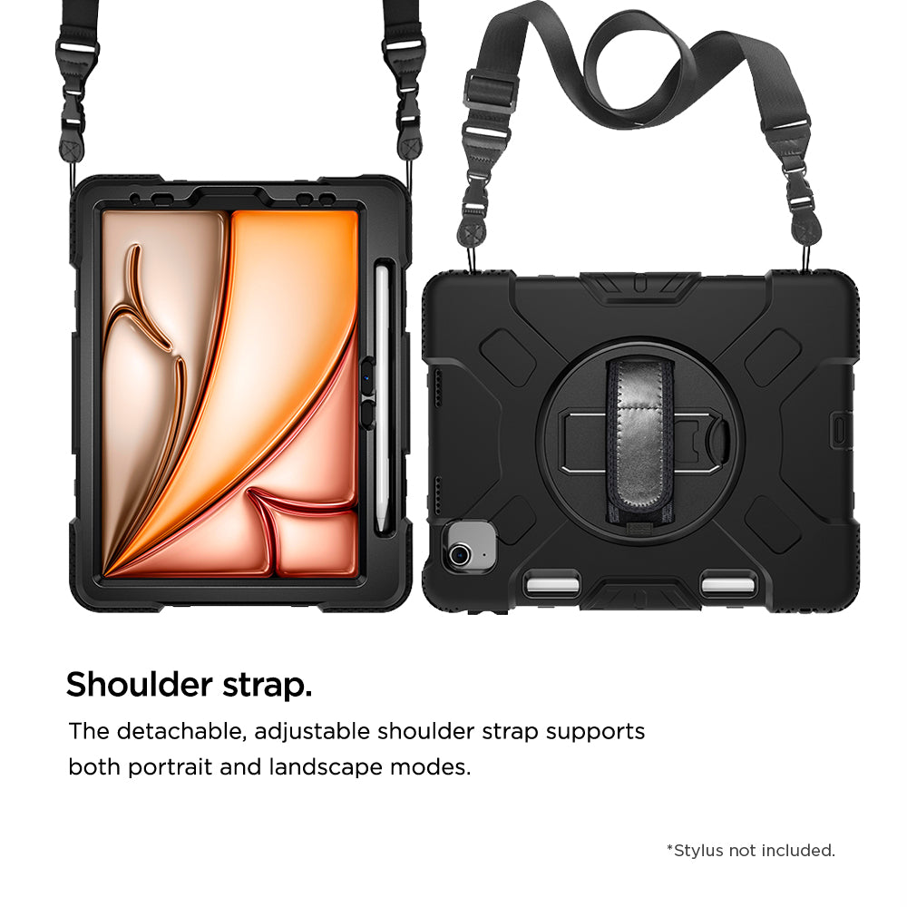 Eiger Peak 500m Case for Apple iPad Air 11 (2024)/ Pro 11 (2022)/(2021)/ iPad Air (2022) in Black