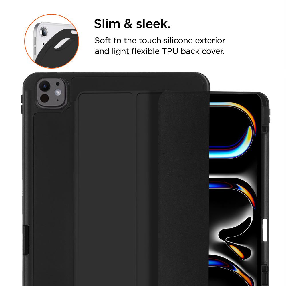 Eiger Storm 250m Stylus Case for iPad Pro 11 (2025) / (2024) in Black