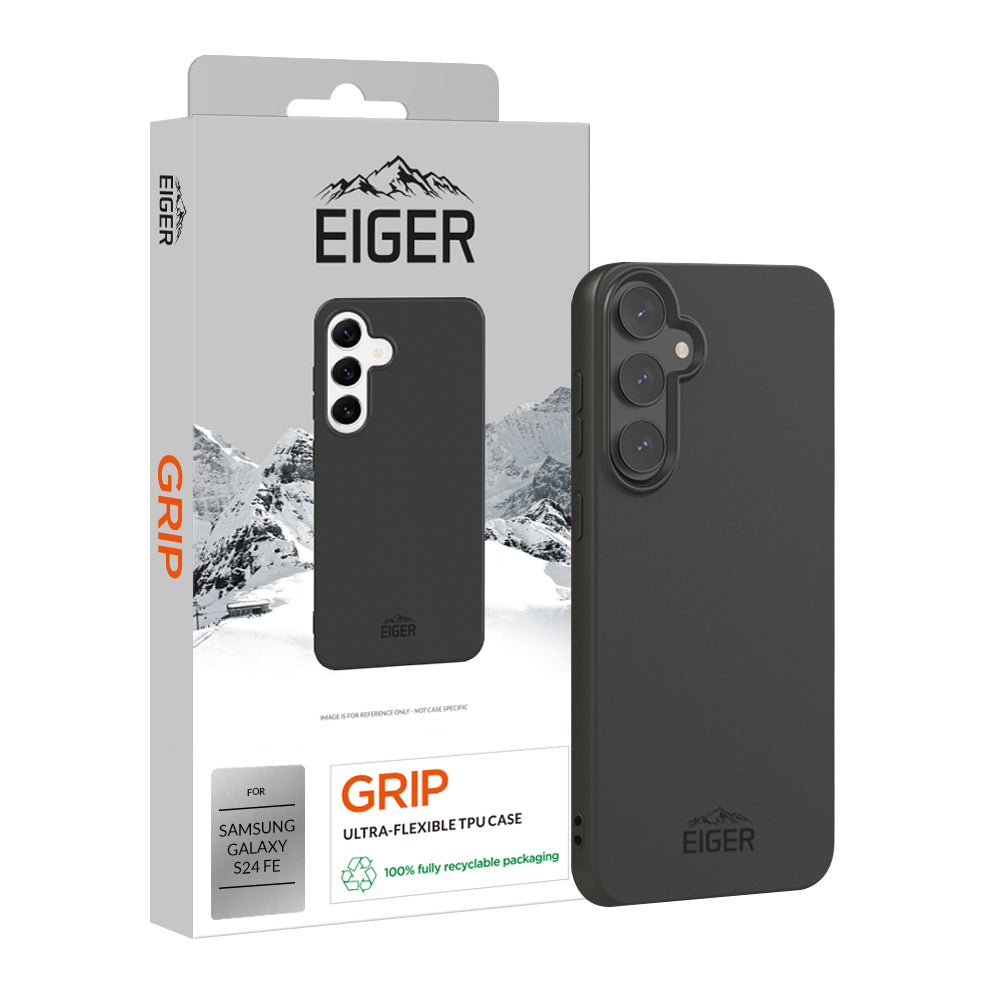 Eiger Grip Case for Samsung Galaxy S24 FE in Black