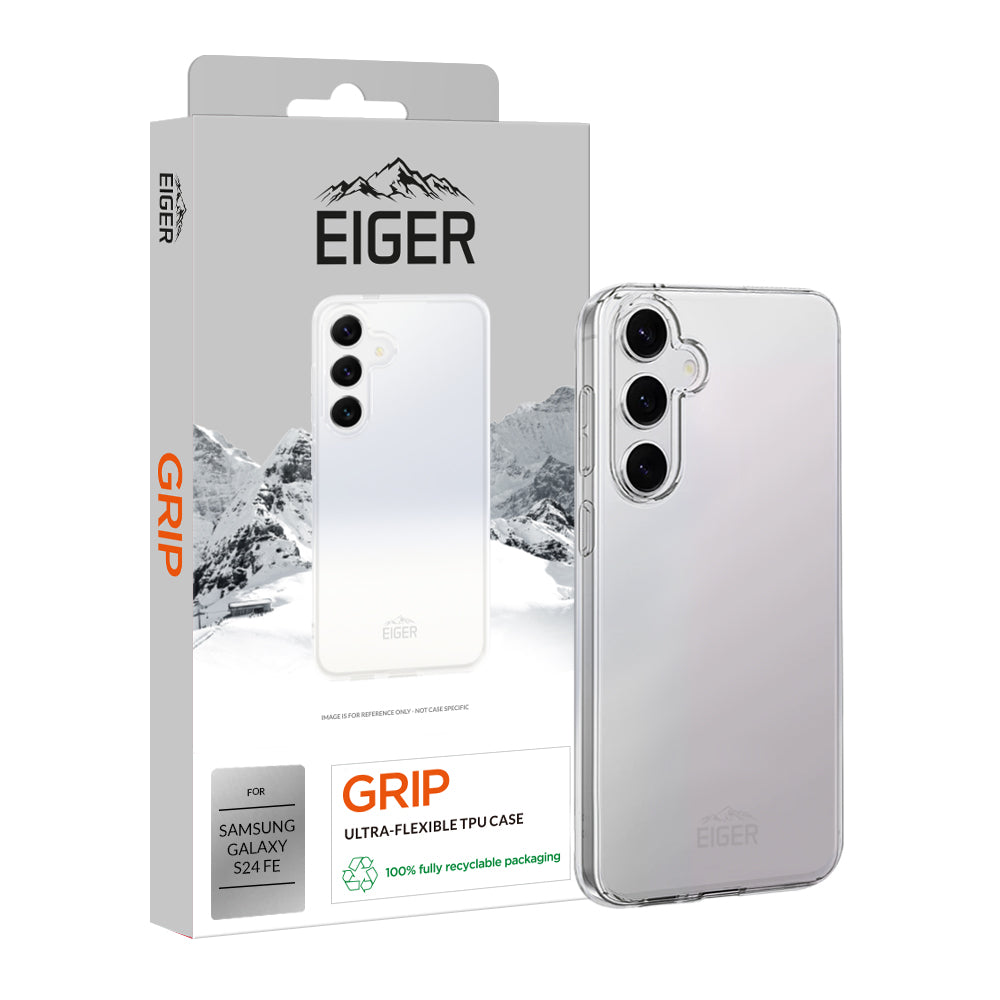 Eiger Grip Case for Samsung Galaxy S24 FE in Clear