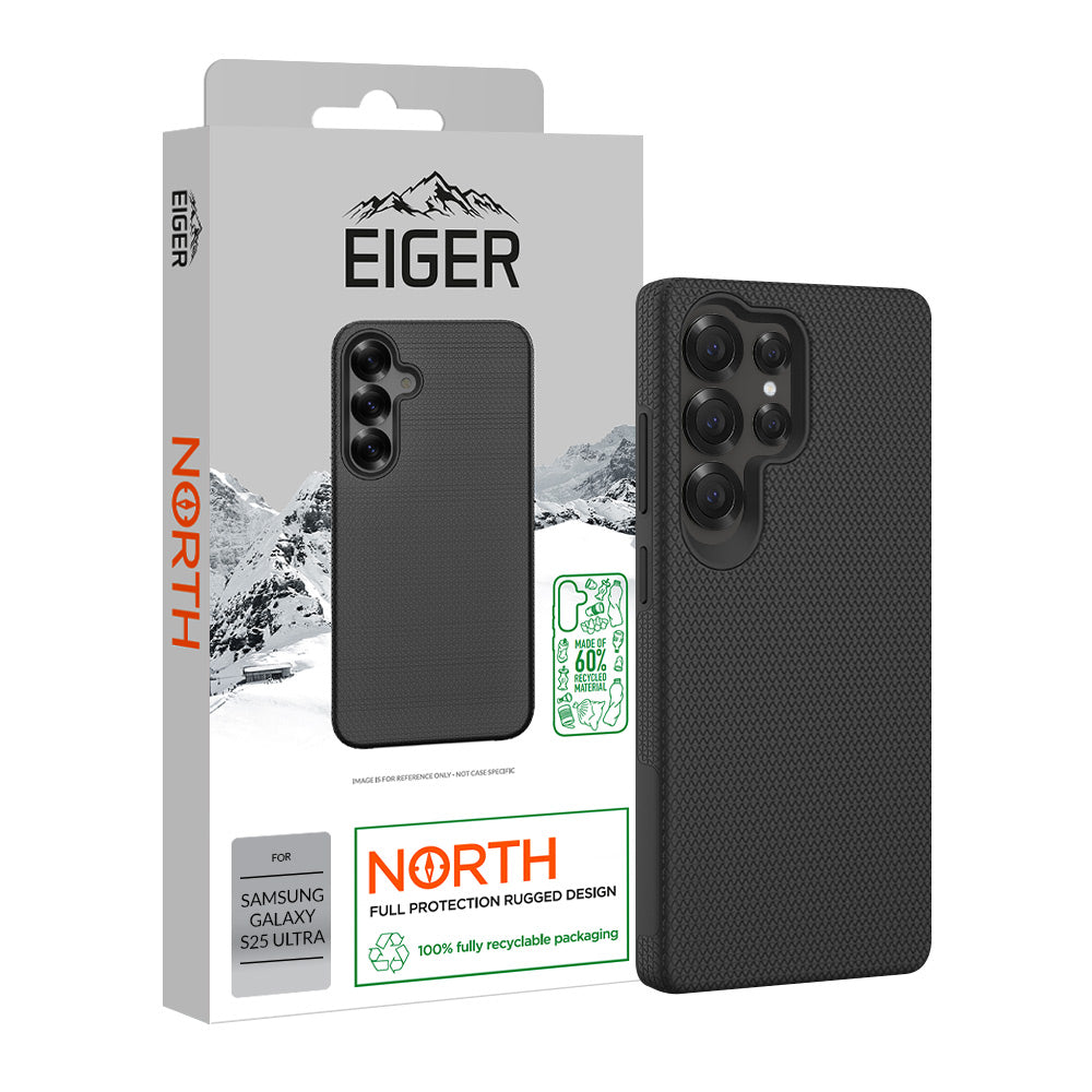 Eiger GRS North Case for Samsung Galaxy S25 Ultra in Black