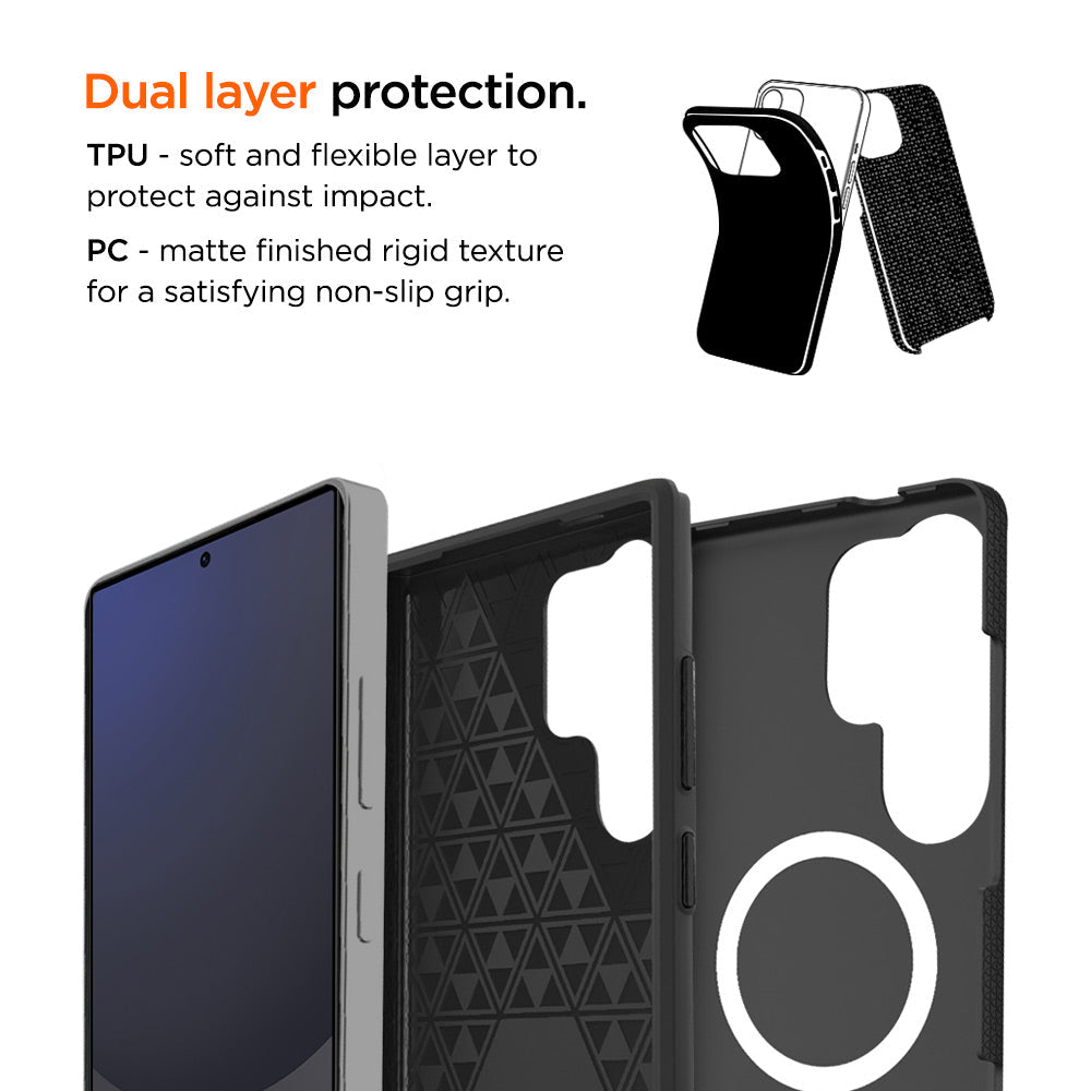 Eiger GRS North Case for Samsung Galaxy S25 Ultra in Black