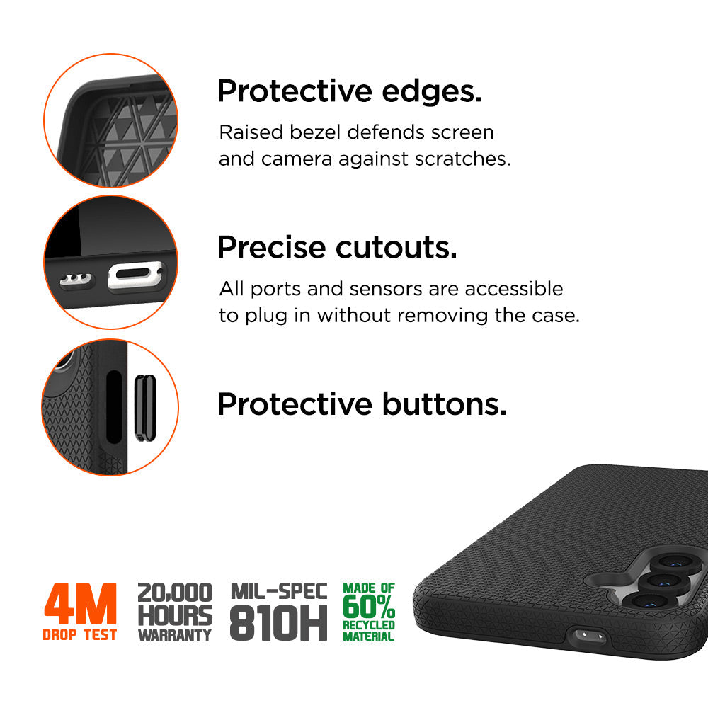 Eiger GRS North Magsafe Case for Samsung Galaxy S25/ S24 in Black