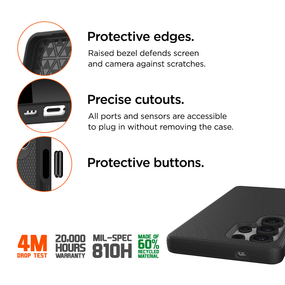 Eiger GRS North Magsafe Case for Samsung Galaxy S25 Ultra in Black