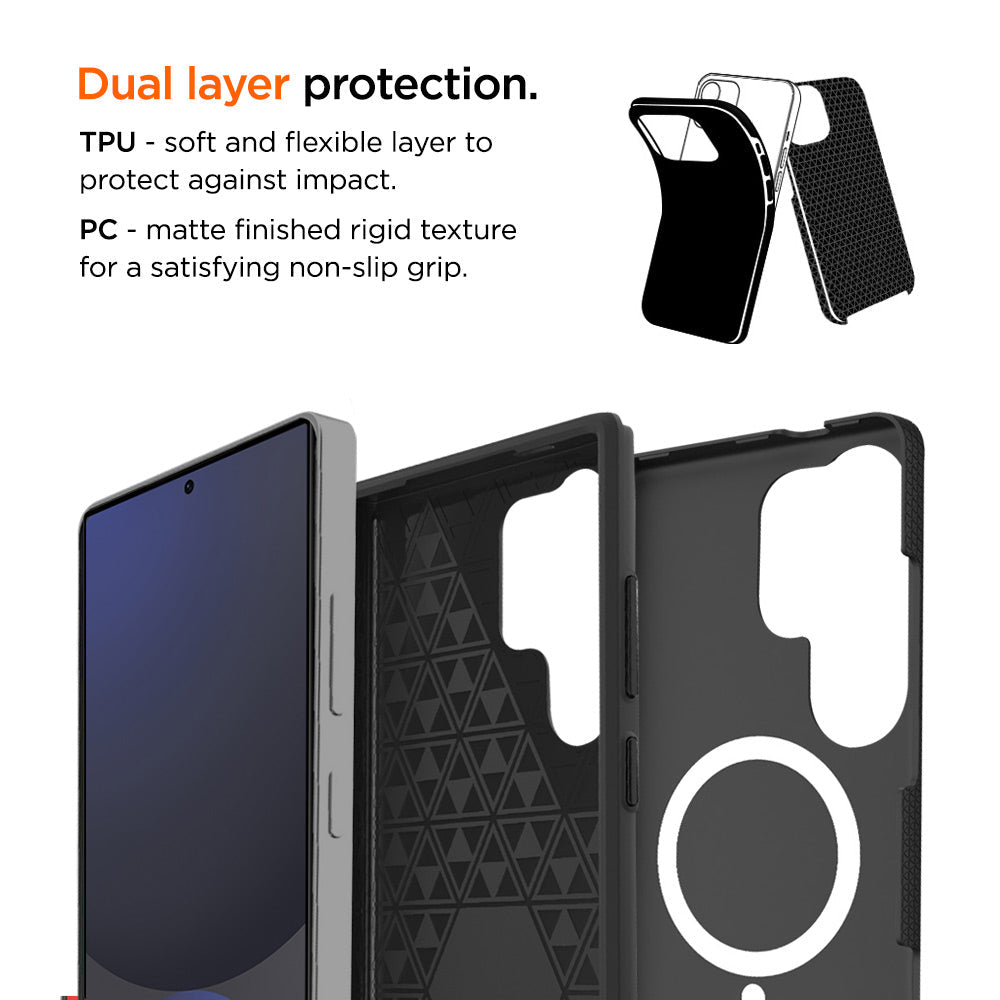 Eiger GRS North Magsafe Case for Samsung Galaxy S25 Ultra in Black