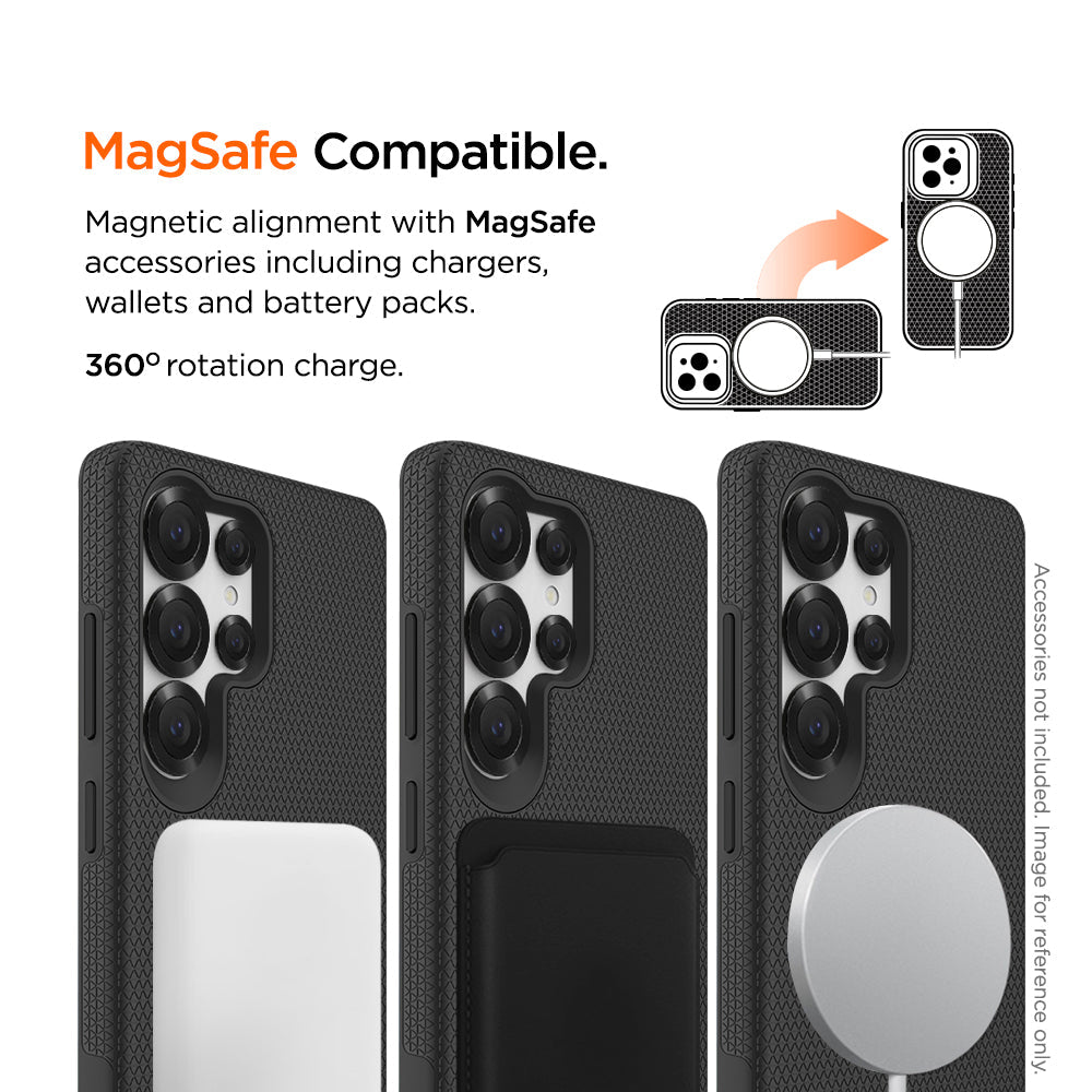 Eiger GRS North Magsafe Case for Samsung Galaxy S25 Ultra in Black