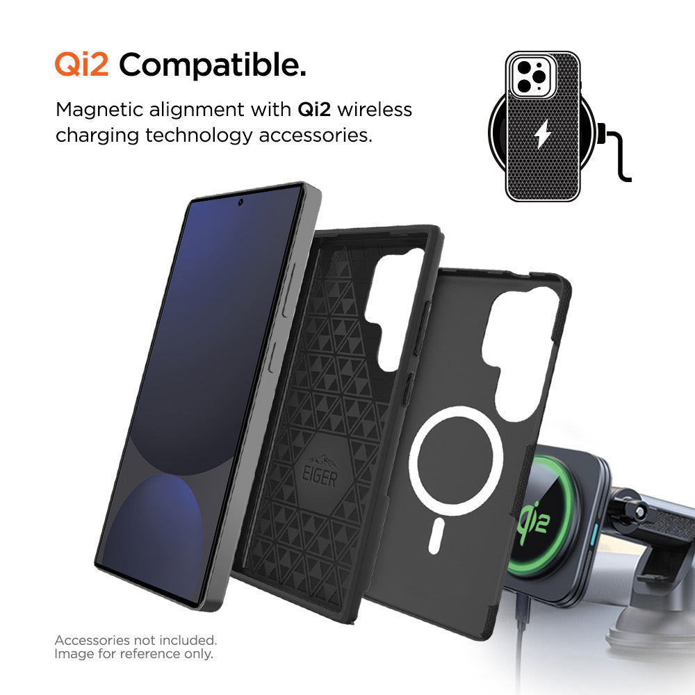 Eiger GRS North Magsafe Case for Samsung Galaxy S25 Ultra in Black