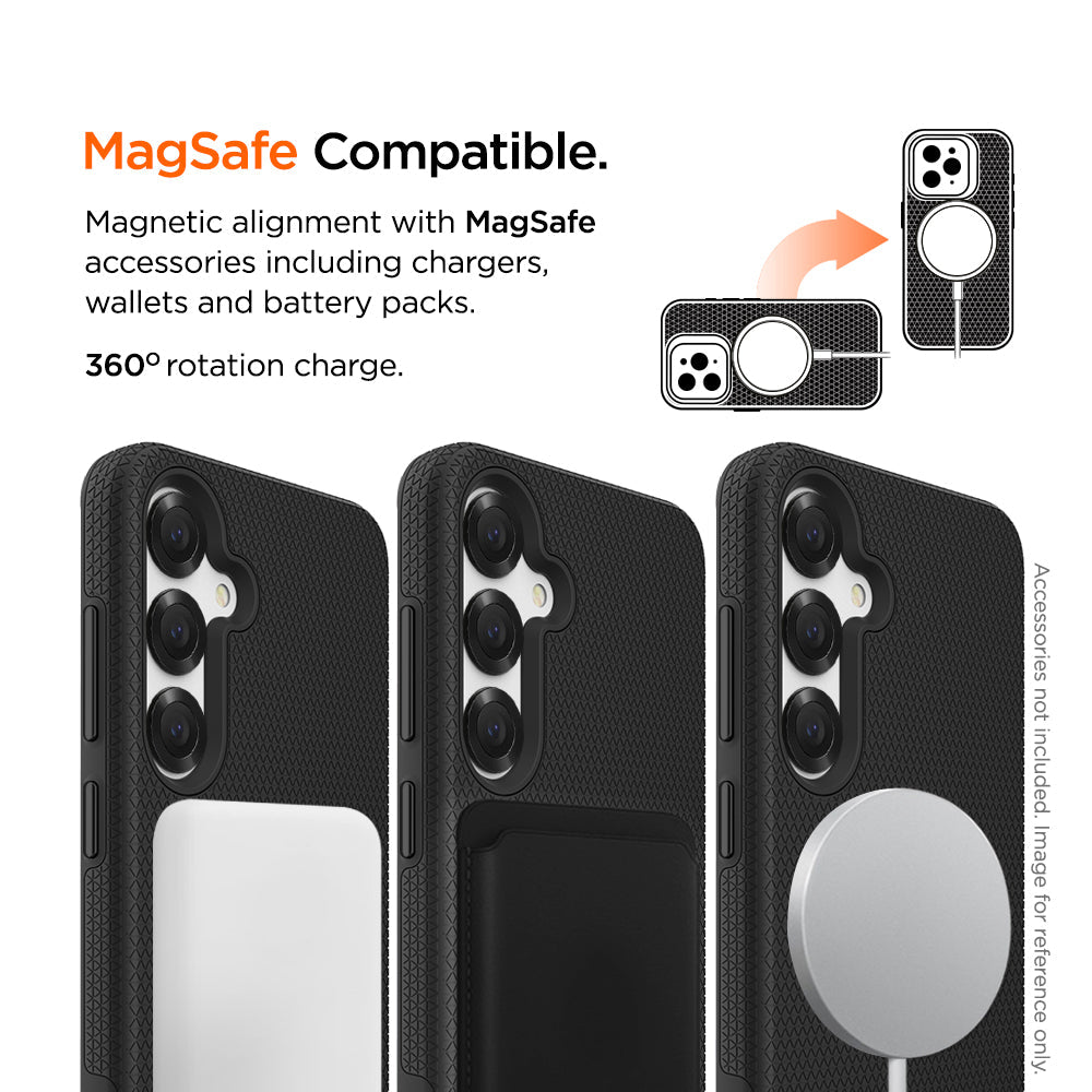 Eiger GRS North Magsafe Case for Samsung Galaxy S25+/ S24+ in Black