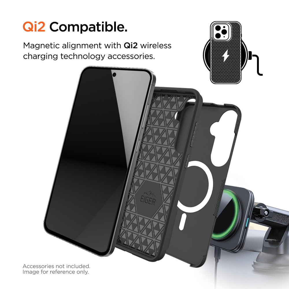 Eiger GRS North Magsafe Case for Samsung Galaxy S25+/ S24+ in Black