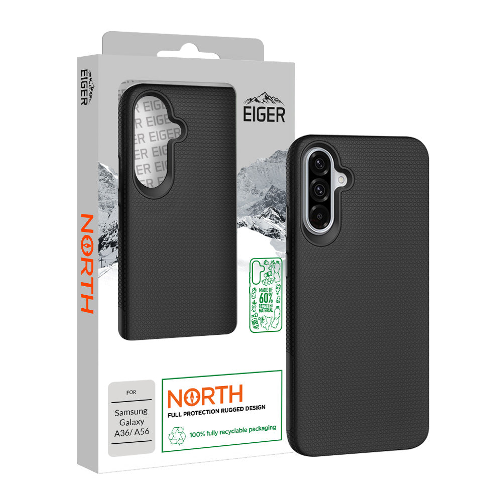 Eiger GRS North Case for Samsung A36 / A56 in Black