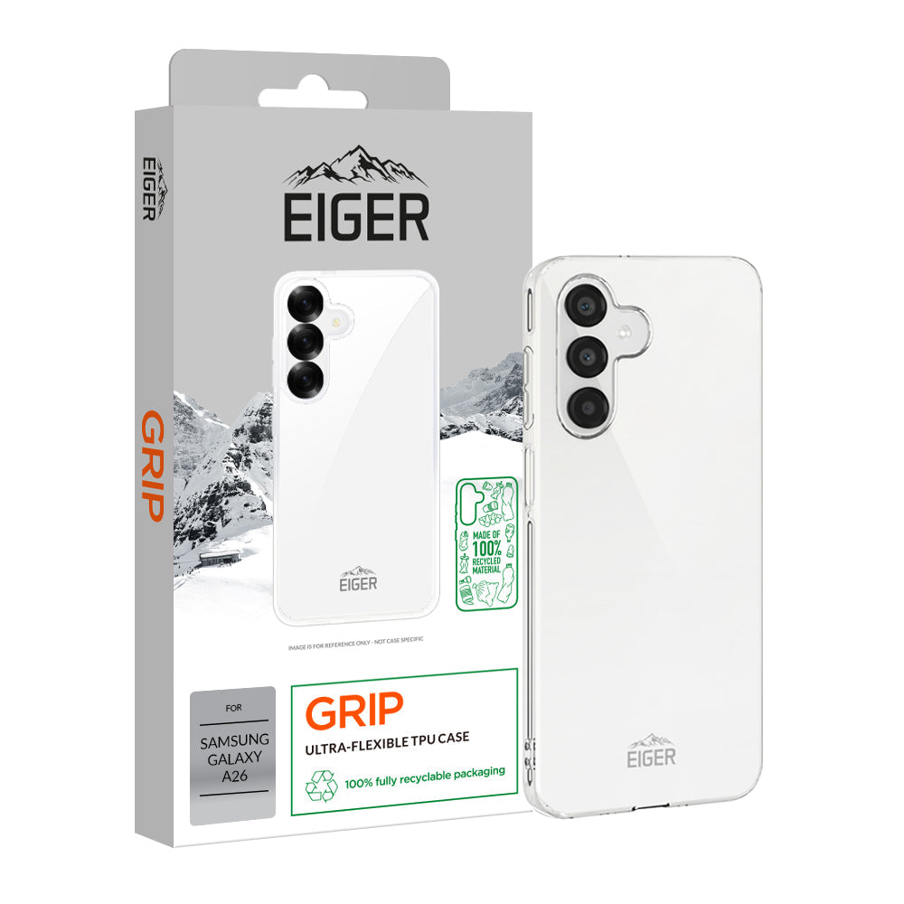 Eiger GRS Grip Case for Samsung Galaxy A26 in Clear