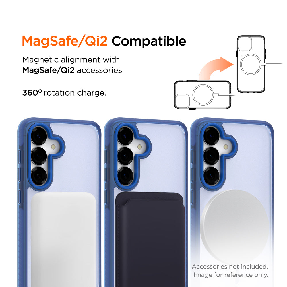 Eiger GRS Blizzard Magsafe Case for Samsung Galaxy S25 in Navy