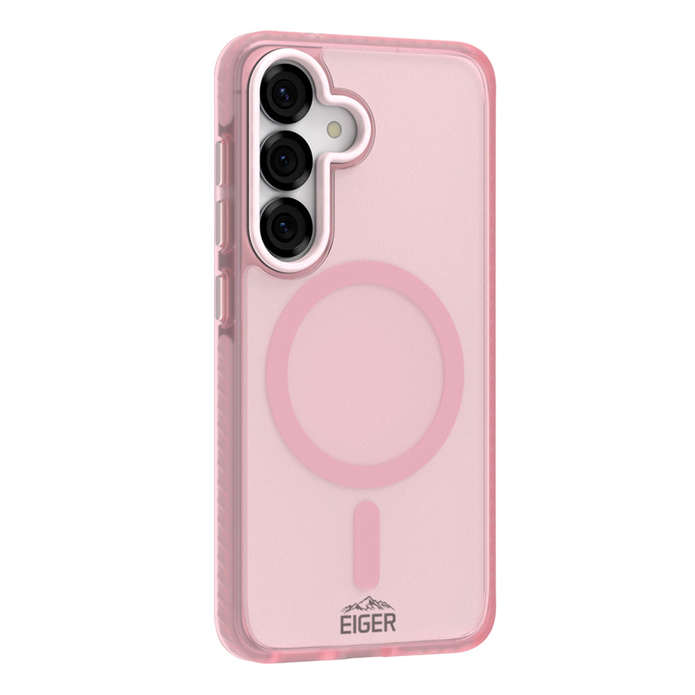 Eiger GRS Blizzard Magsafe Case for Samsung Galaxy S25 in Pink