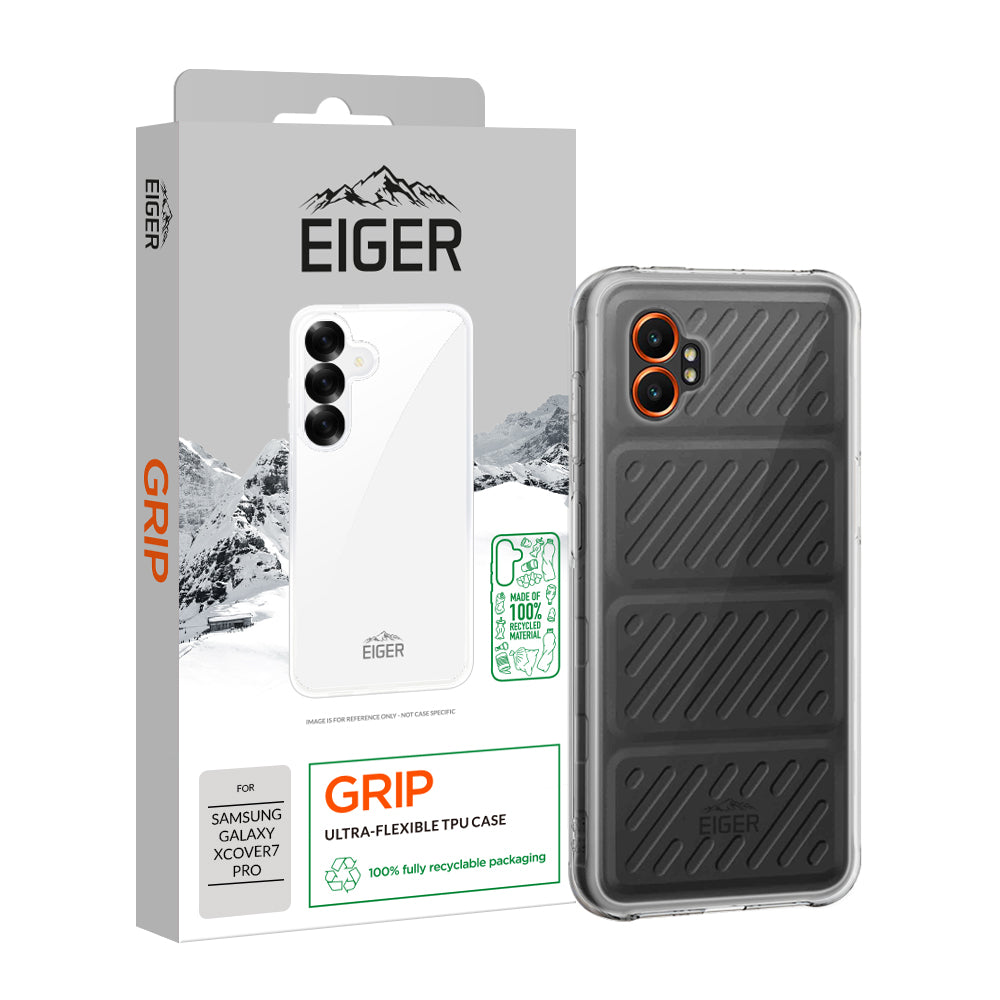 Eiger Grip Case for GRS Samsung Galaxy Xcover7 Pro in Clear