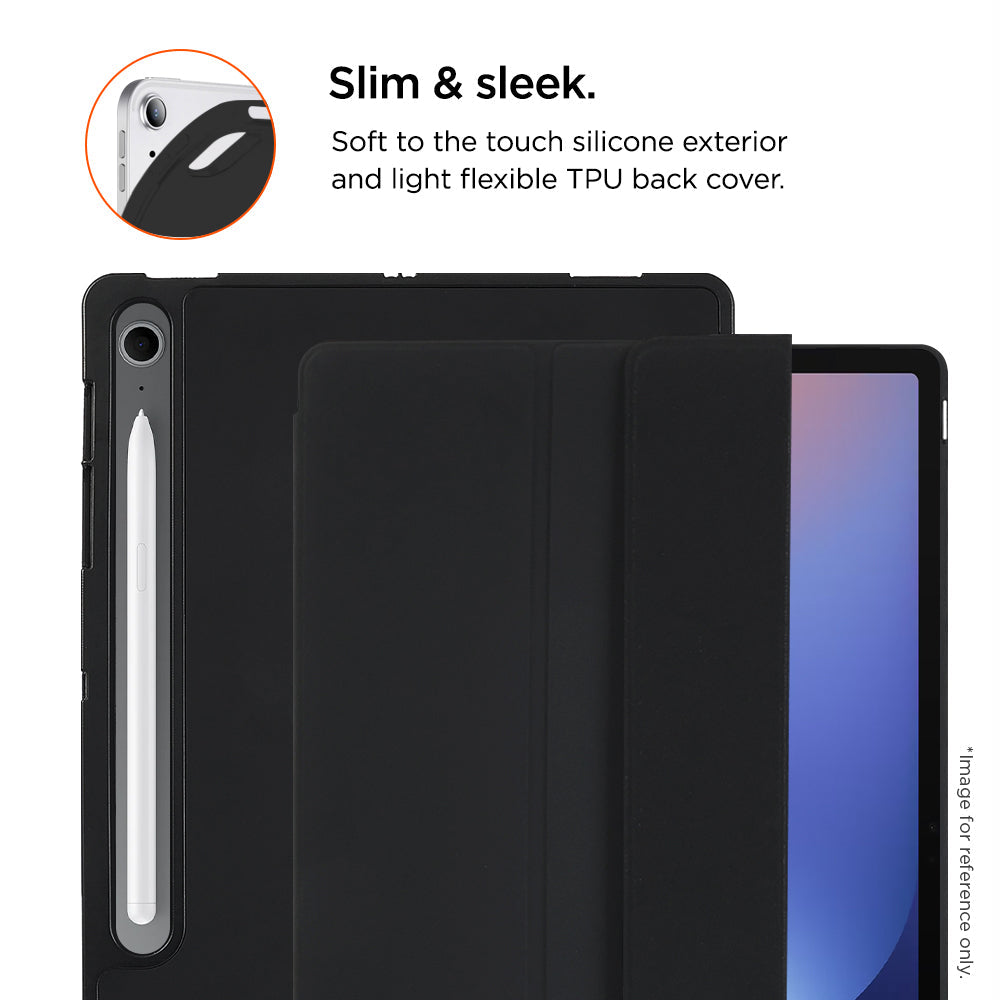 Eiger Storm 250m Stylus Case for Samsung Galaxy Tab S10 FE+ in Black