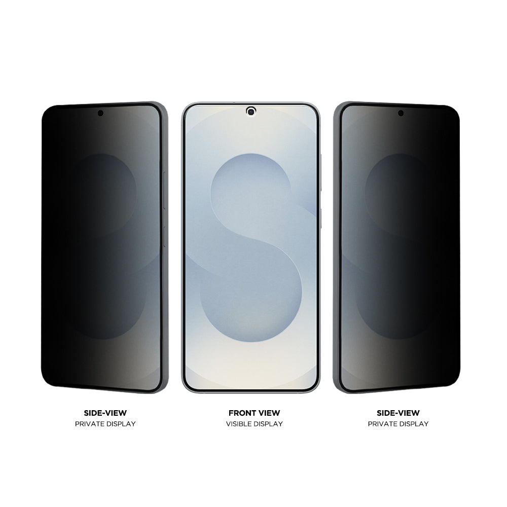 Eiger Mountain Black Privacy Screen Protector for Samsung Galaxy S25 FE