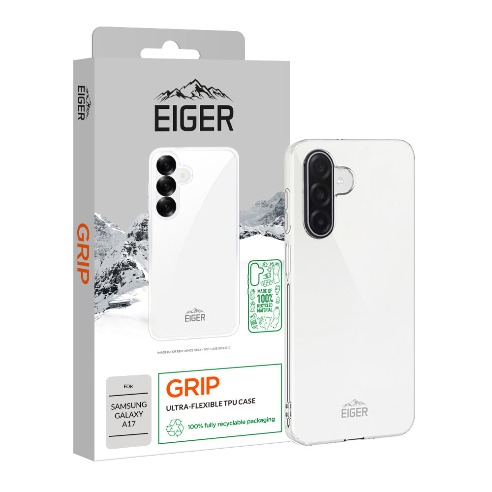 Eiger Grip Case GRS for Samsung Galaxy A17 in Clear