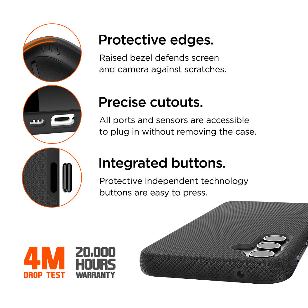 Eiger North Case for Samsung Galaxy S23 FE in Black