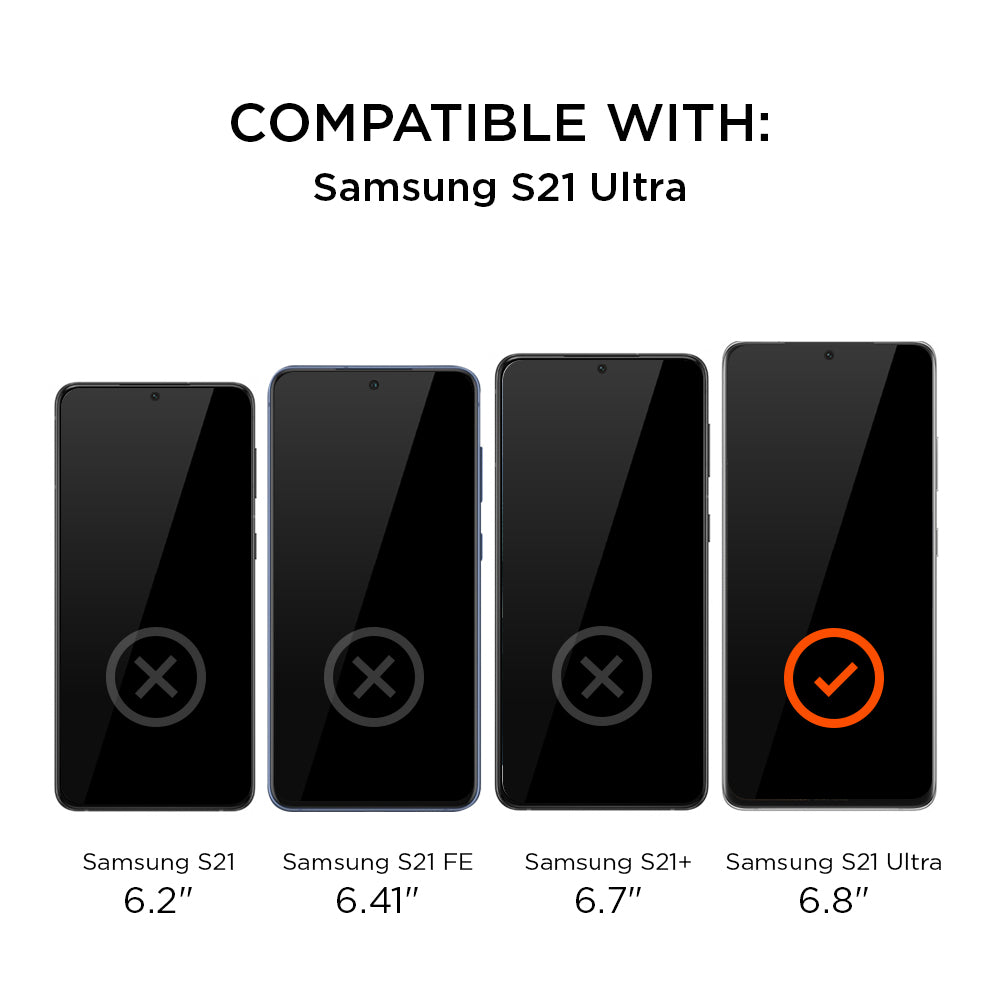 Eiger Glacier Case for Samsung Galaxy S21 Ultra in Clear