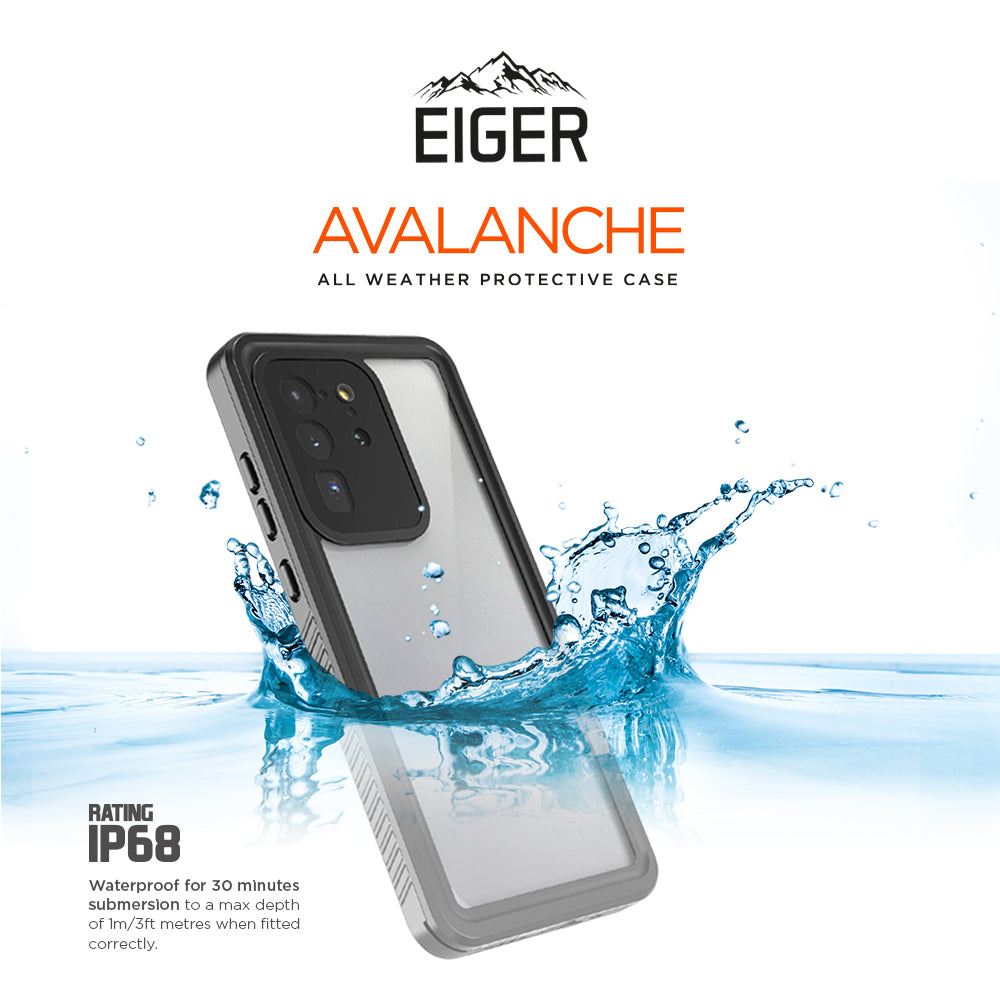 Eiger Avalanche Case for Samsung Galaxy S21 FE in Black