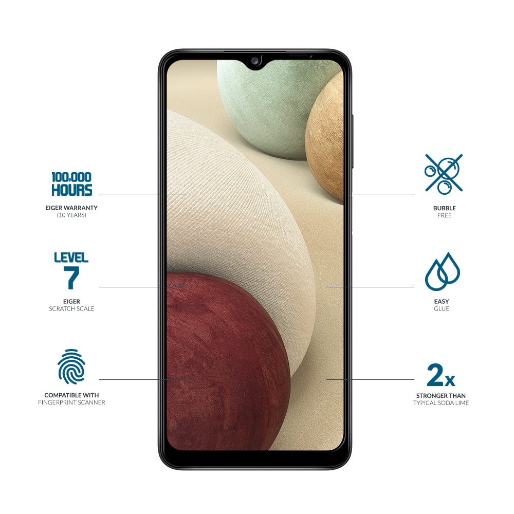 Eiger Mountain Glass 3D Screen Protector for Samsung Galaxy A32 5G/A13 5G/A04s/A04