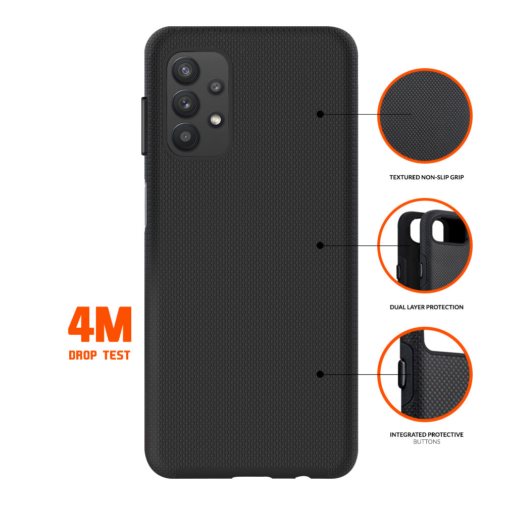 Eiger North Case for Samsung Galaxy A32 in Black