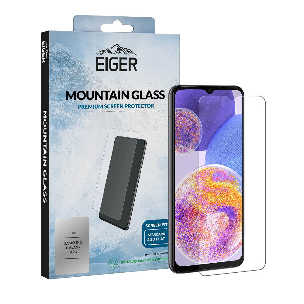 Eiger Mountain Glass 2.5D Screen Protector for Samsung Galaxy A23 4G / A23 5G