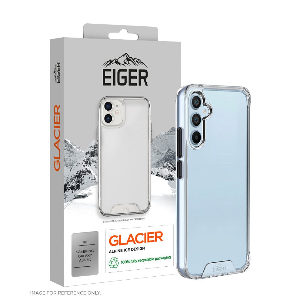 Eiger Glacier Case for Samsung Galaxy A34 5G in Clear