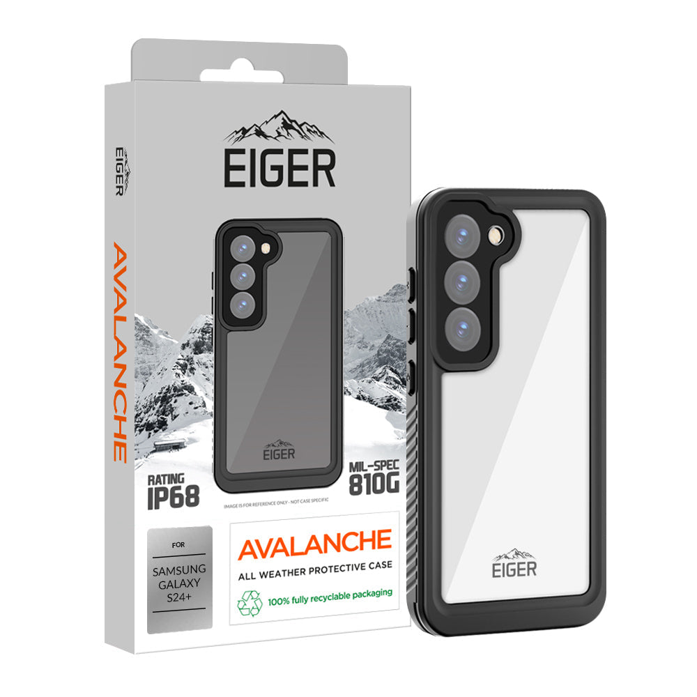 Eiger Avalanche Case for Samsung S24+ in Black