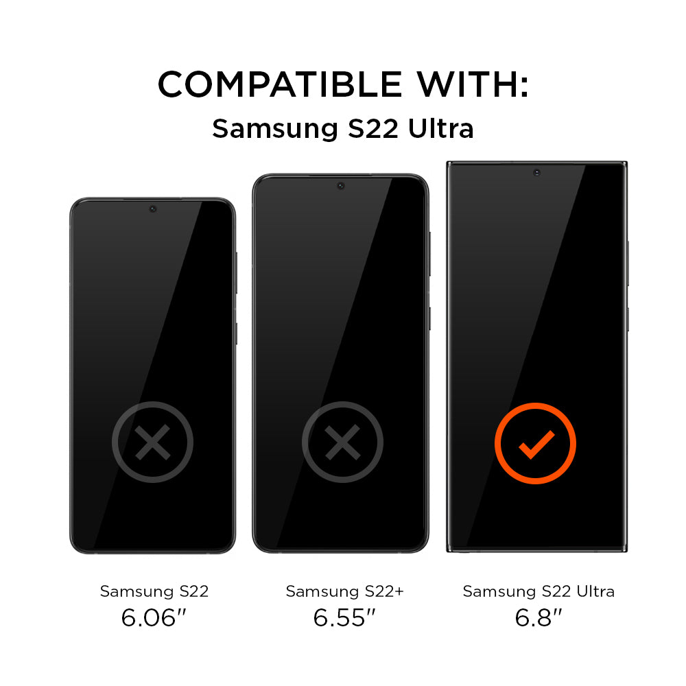 Eiger North Case for Samsung Galaxy S22 Ultra in Black