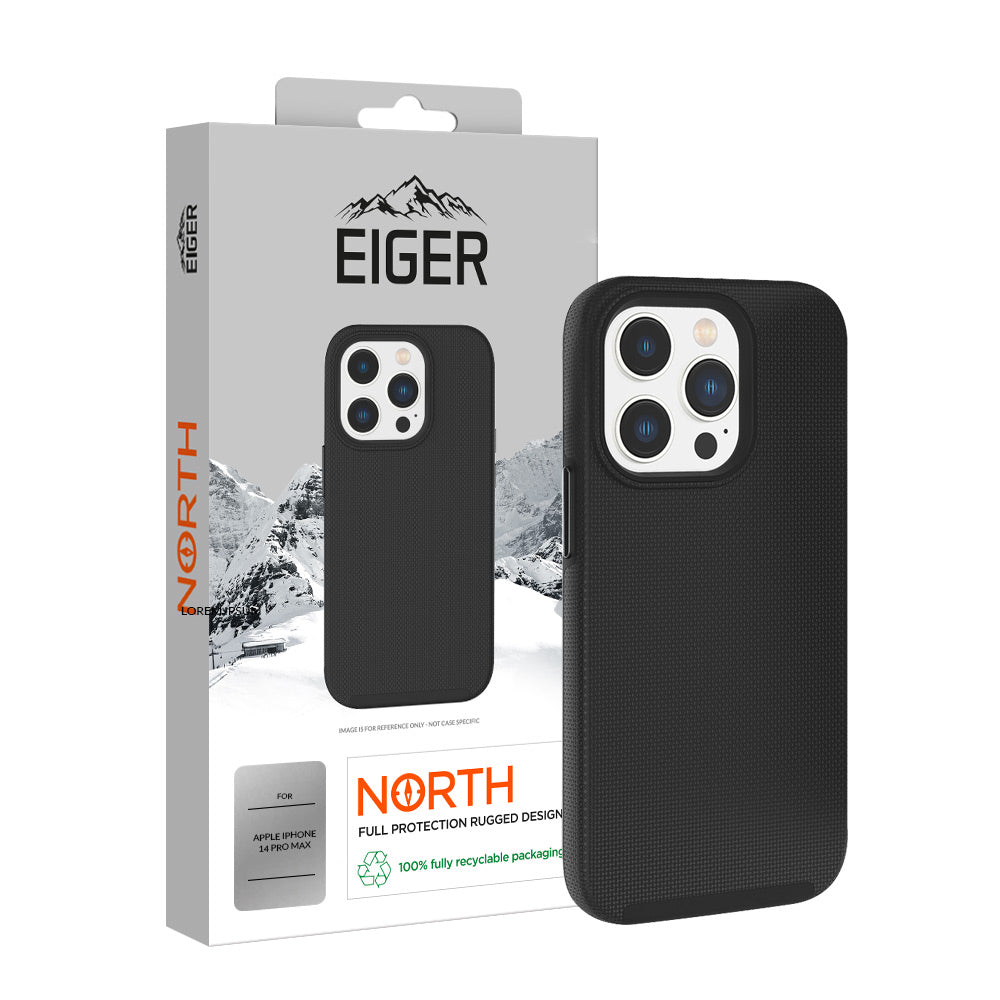 Eiger North Case for Apple iPhone 14 Pro Max in Black