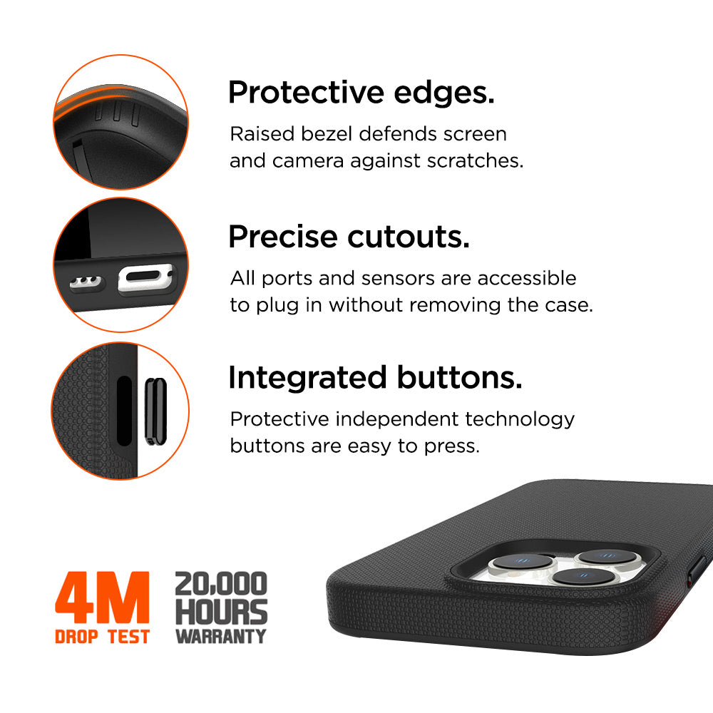 Eiger North Case for Apple iPhone 14 Pro Max in Black