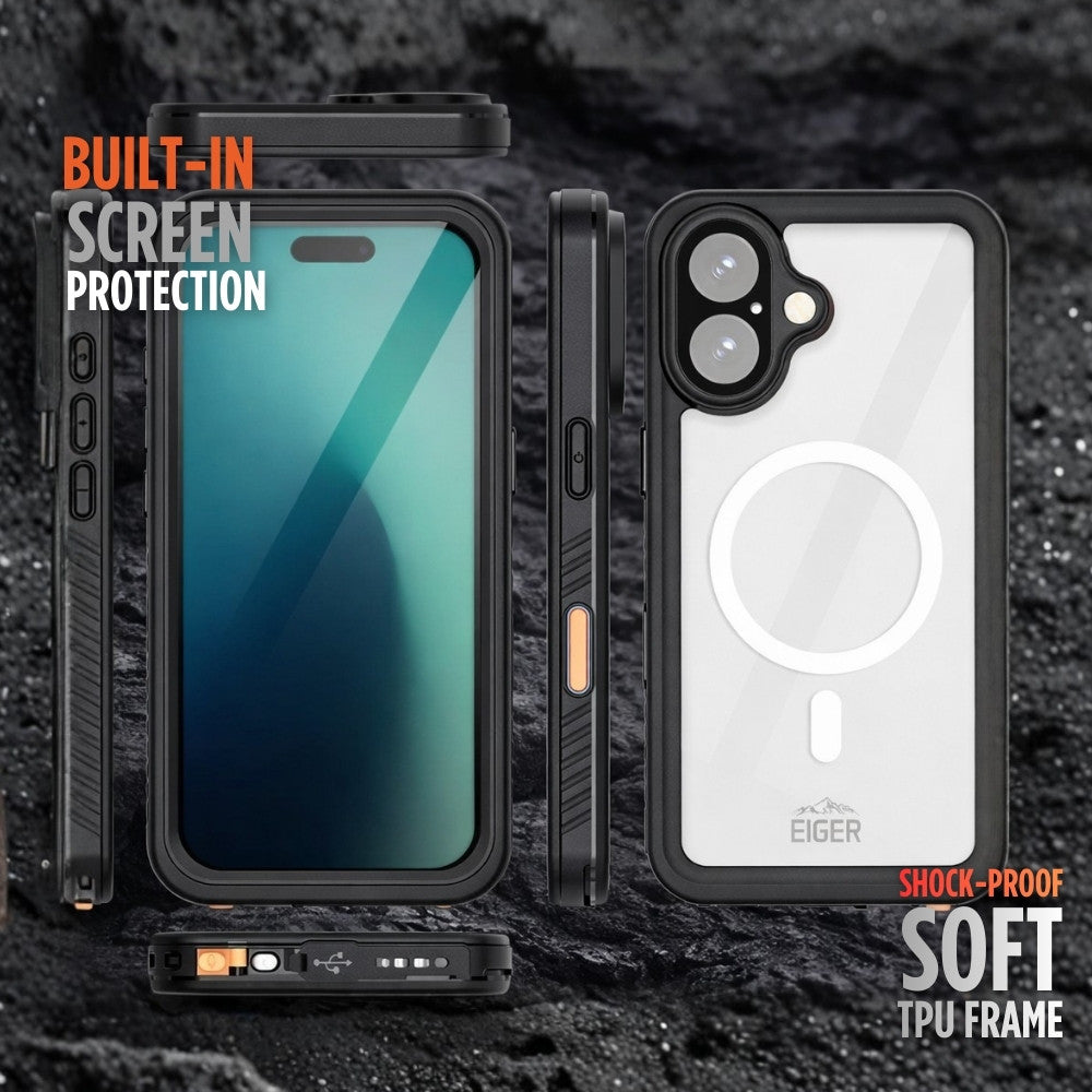 Eiger Avalanche MagSafe/Qi2 Case & Screen Protector