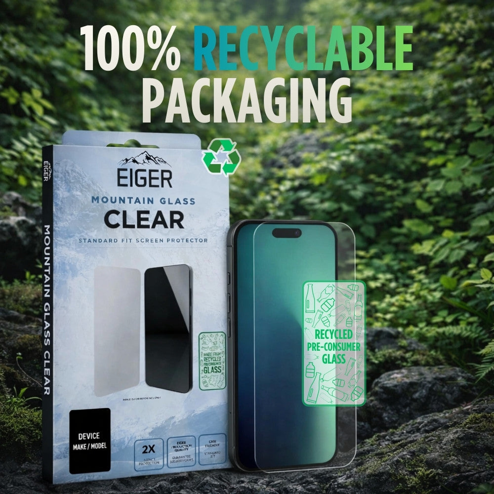Eiger Mountain Glass CLEAR Screen Protector