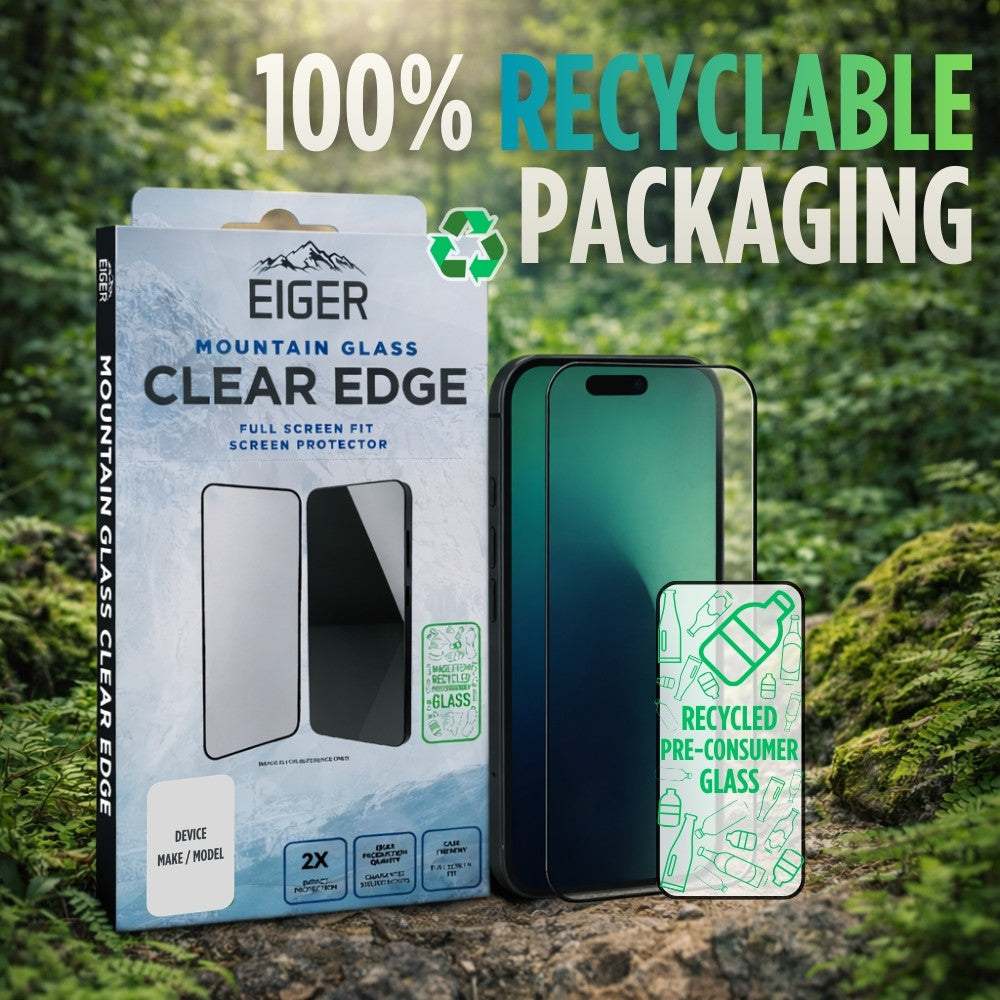 Eiger Mountain Glass CLEAR EDGE Screen Protector