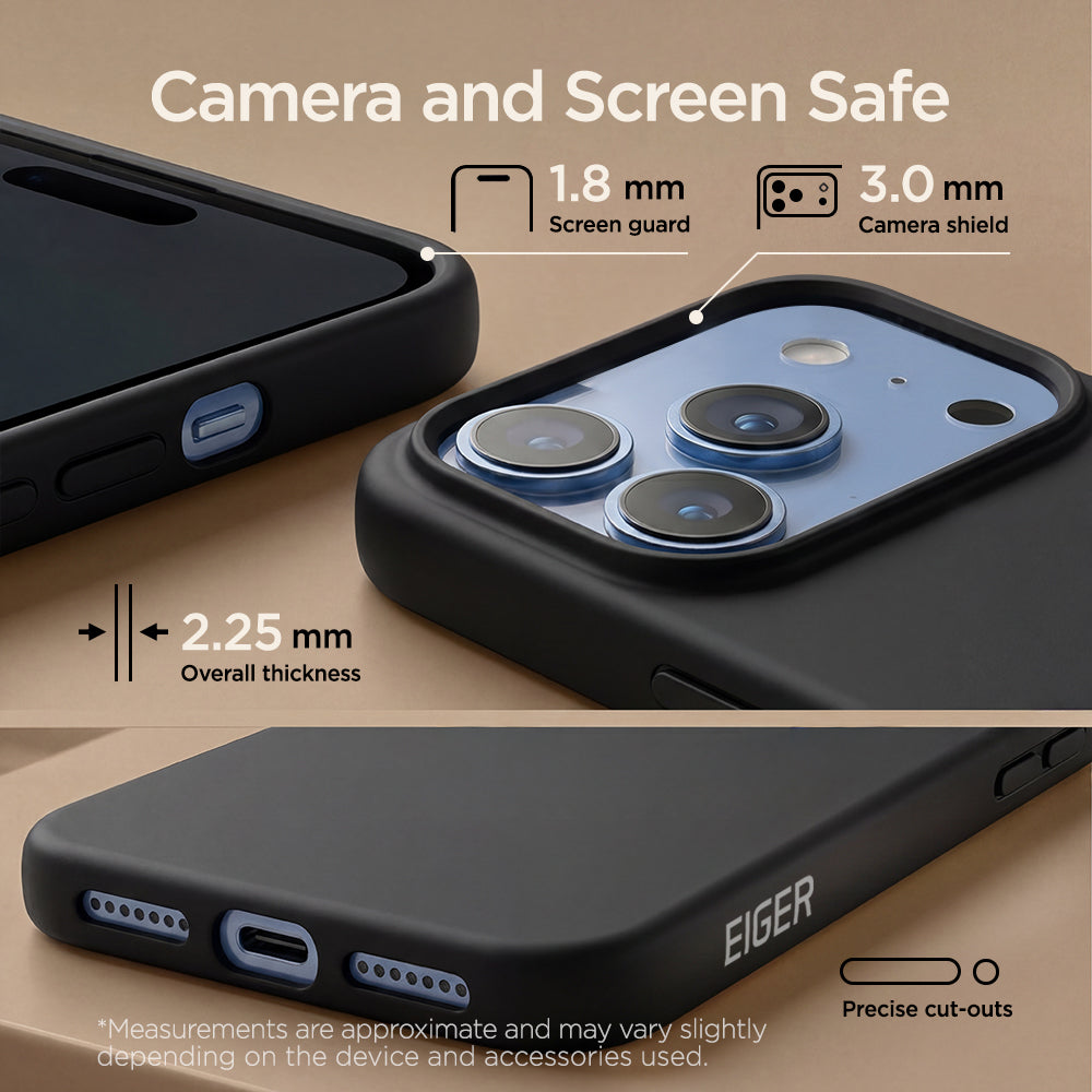 Eiger Grip MAX Magsafe GRS case - Black