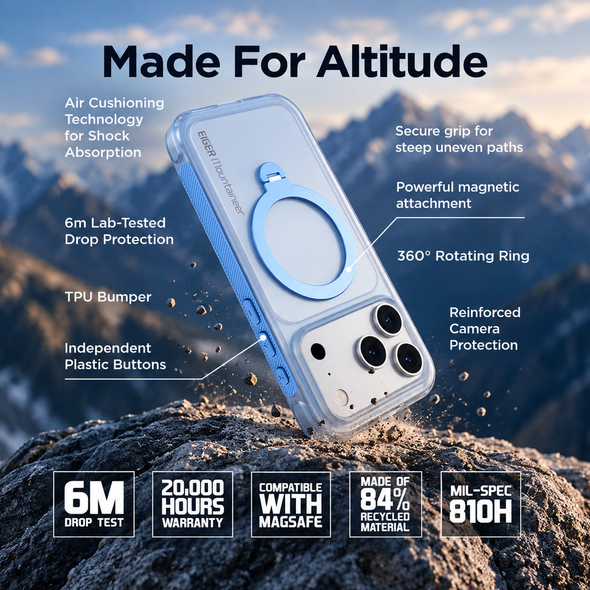 Eiger GRS MOUNTAINEER Magsafe Case