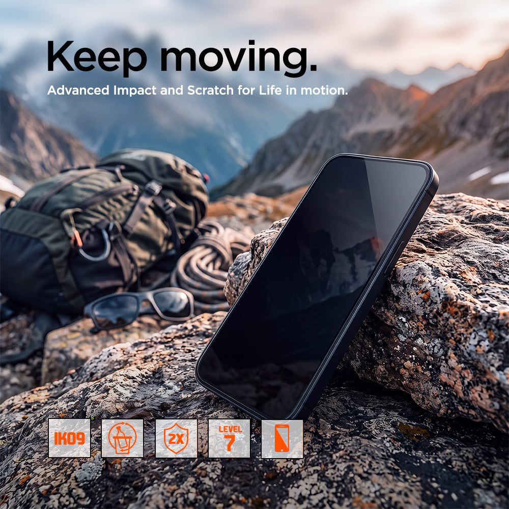 Eiger Mountain Glass Black EXPRESS Privacy Screen Protector